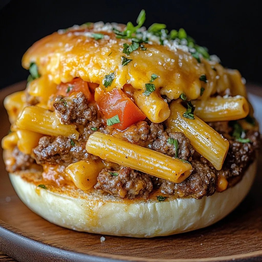 Cheeseburger-Pasta