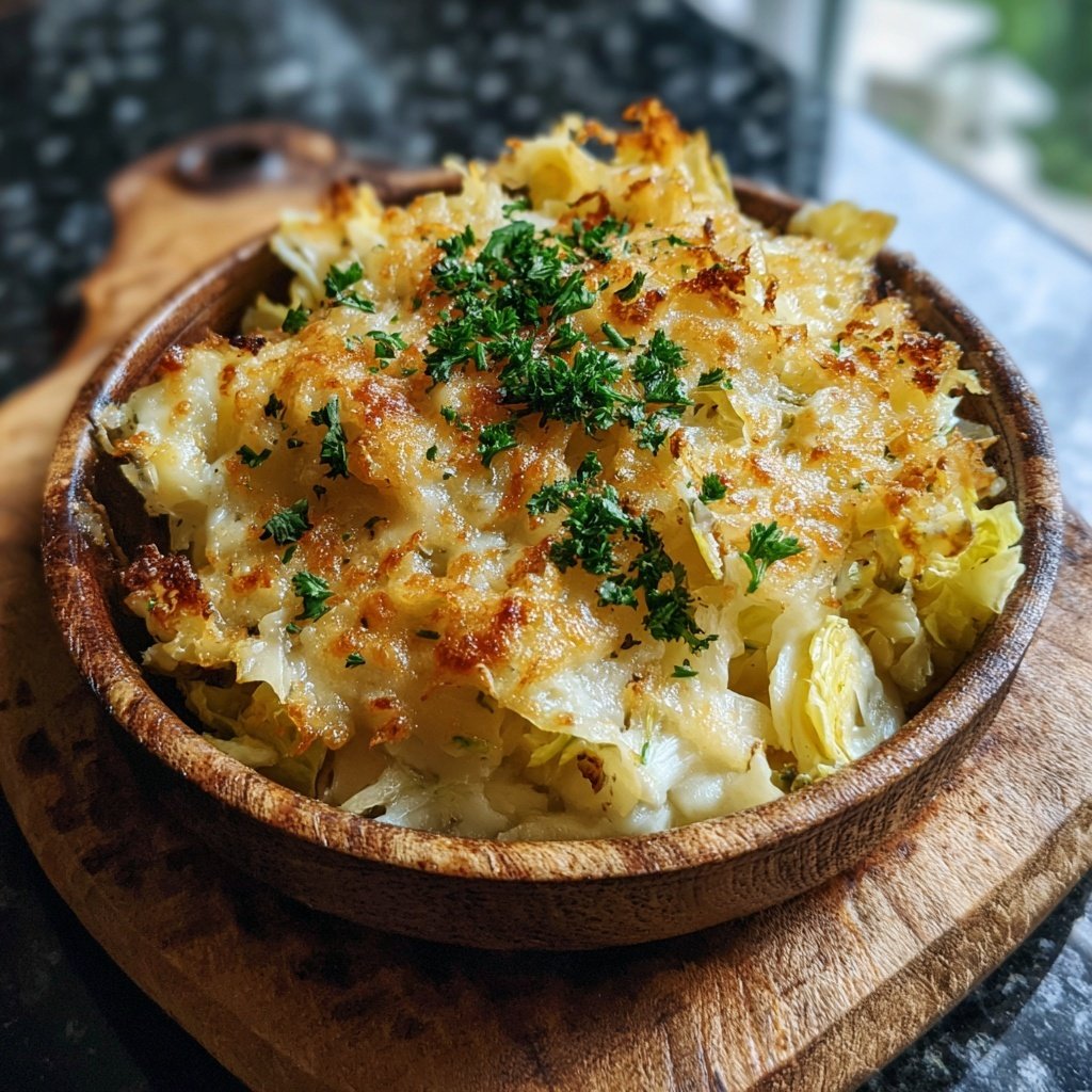 Smashed Rosenkohl aus dem Ofen mit Parmesanhaube​
