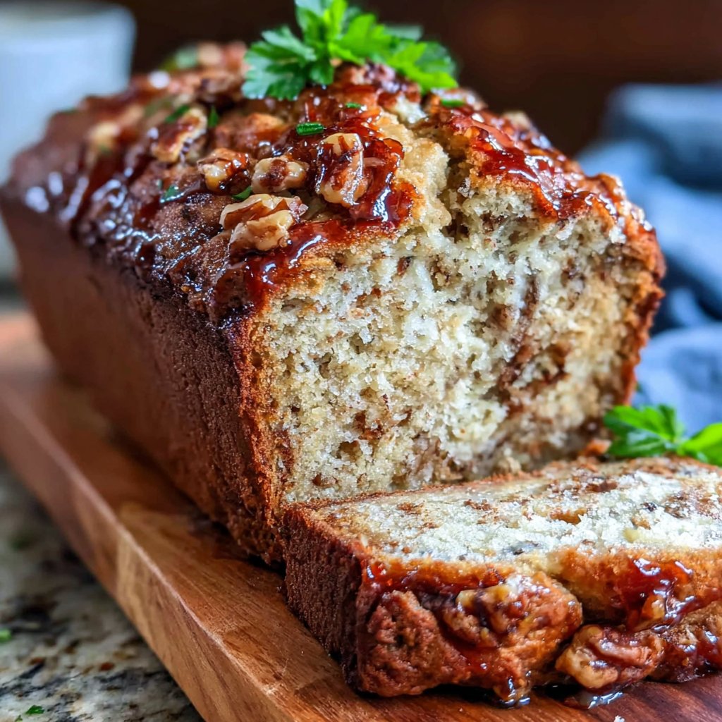 Klassisches Bananenbrot