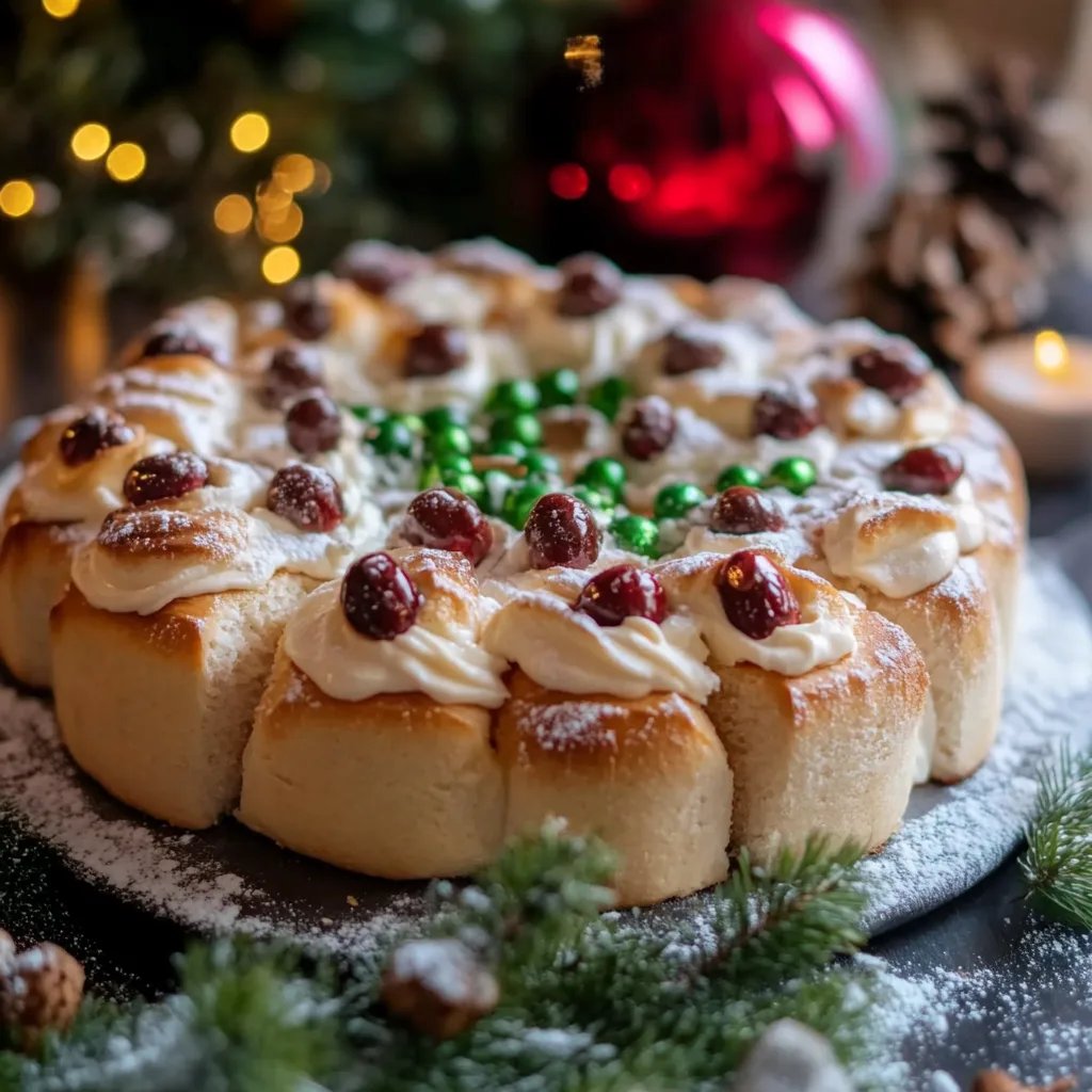 Käse-Tannenbaum gefüllt