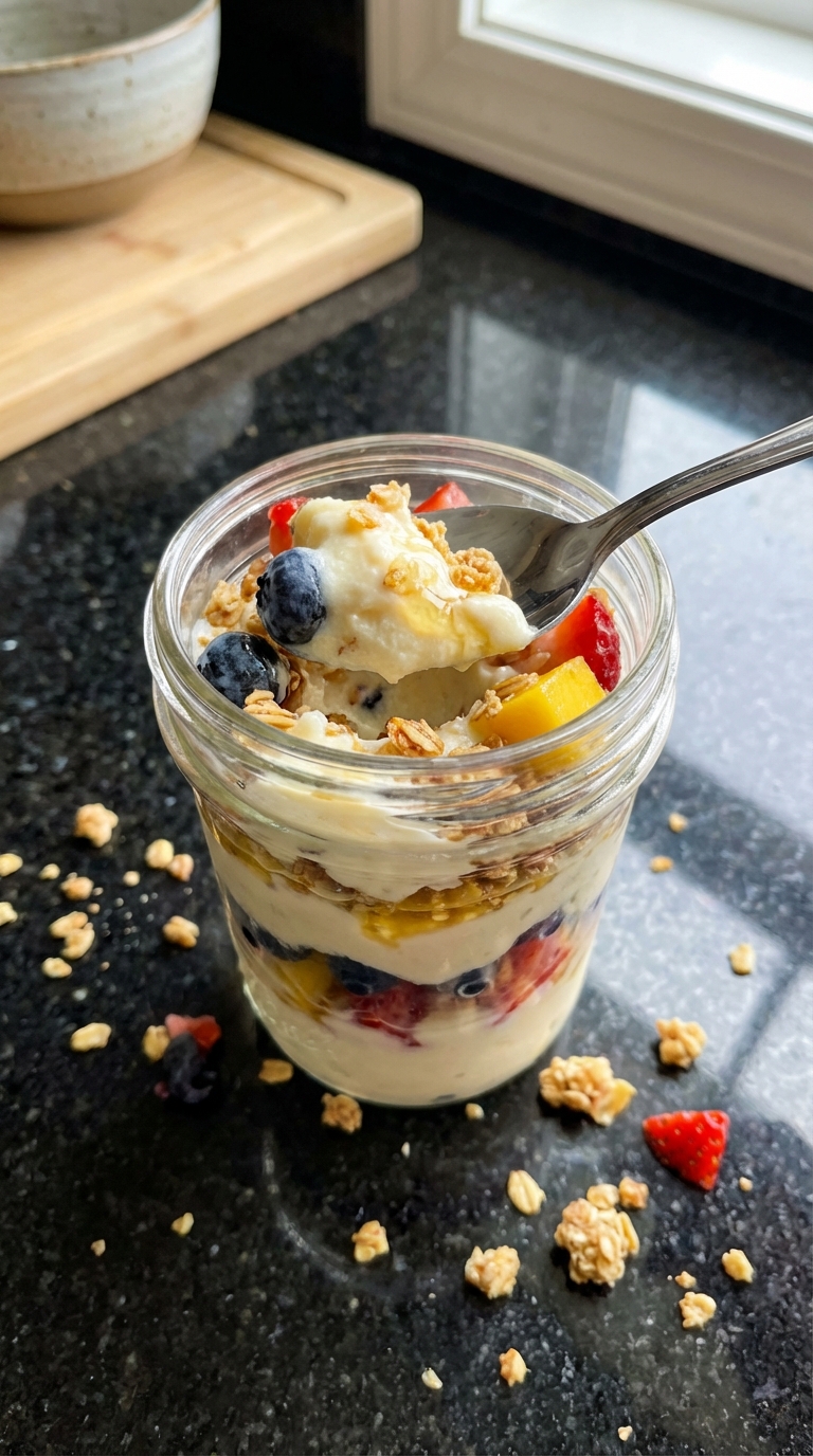 Frozen Joghurt Parfait Genuss​