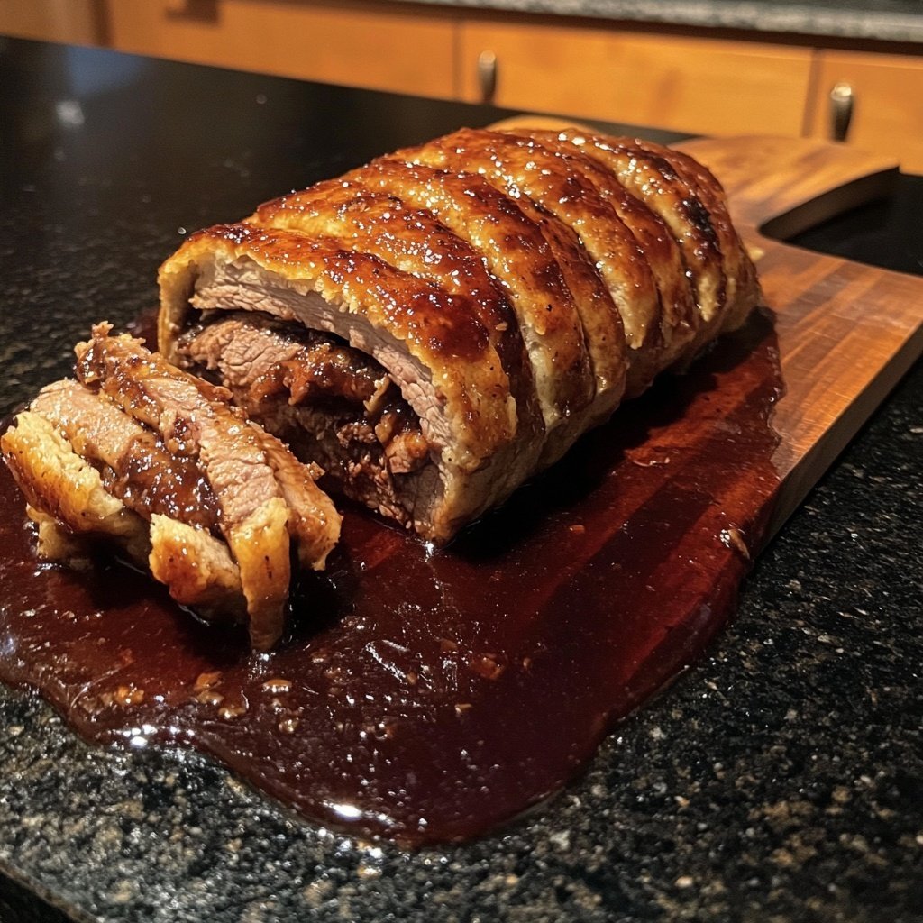 Rinderrouladen mit Rotweinsauce