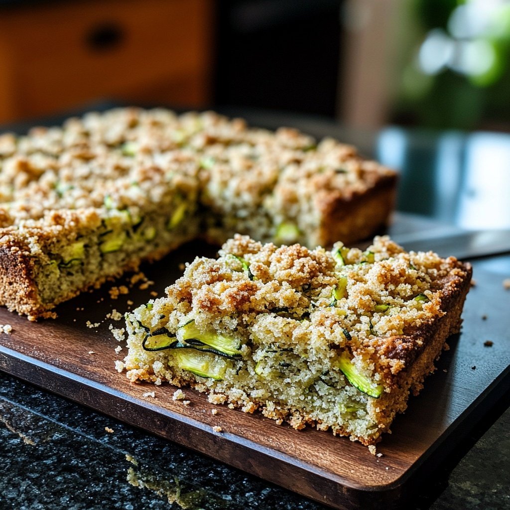 Zucchini Kürbis Streusel Brot