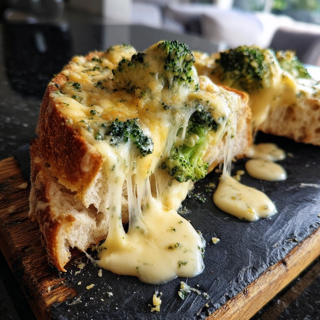 Raclette mit Brokkoli und Käsesoße