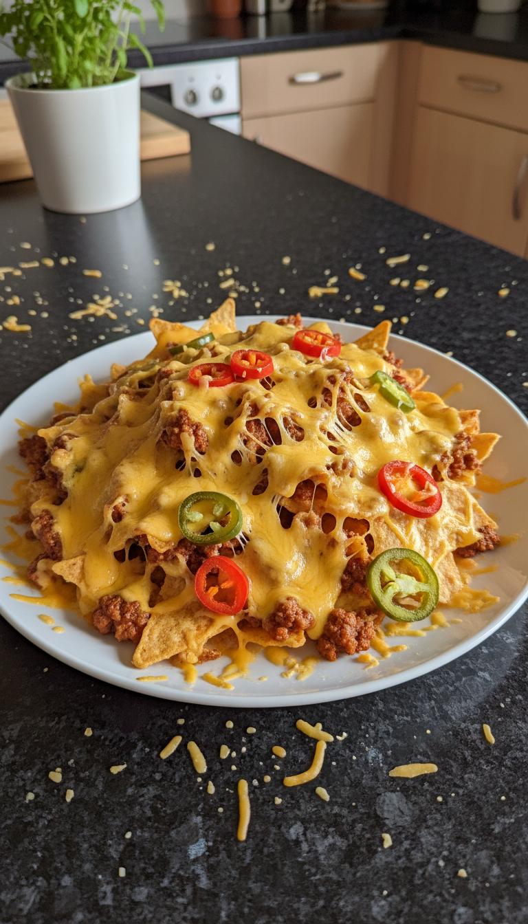 Chili Käse Nacho Auflauf​