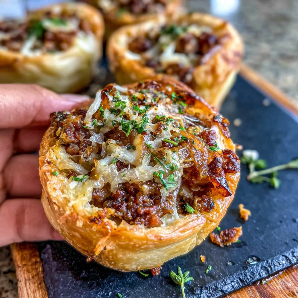 Savory Hackfleisch-Pastetchen