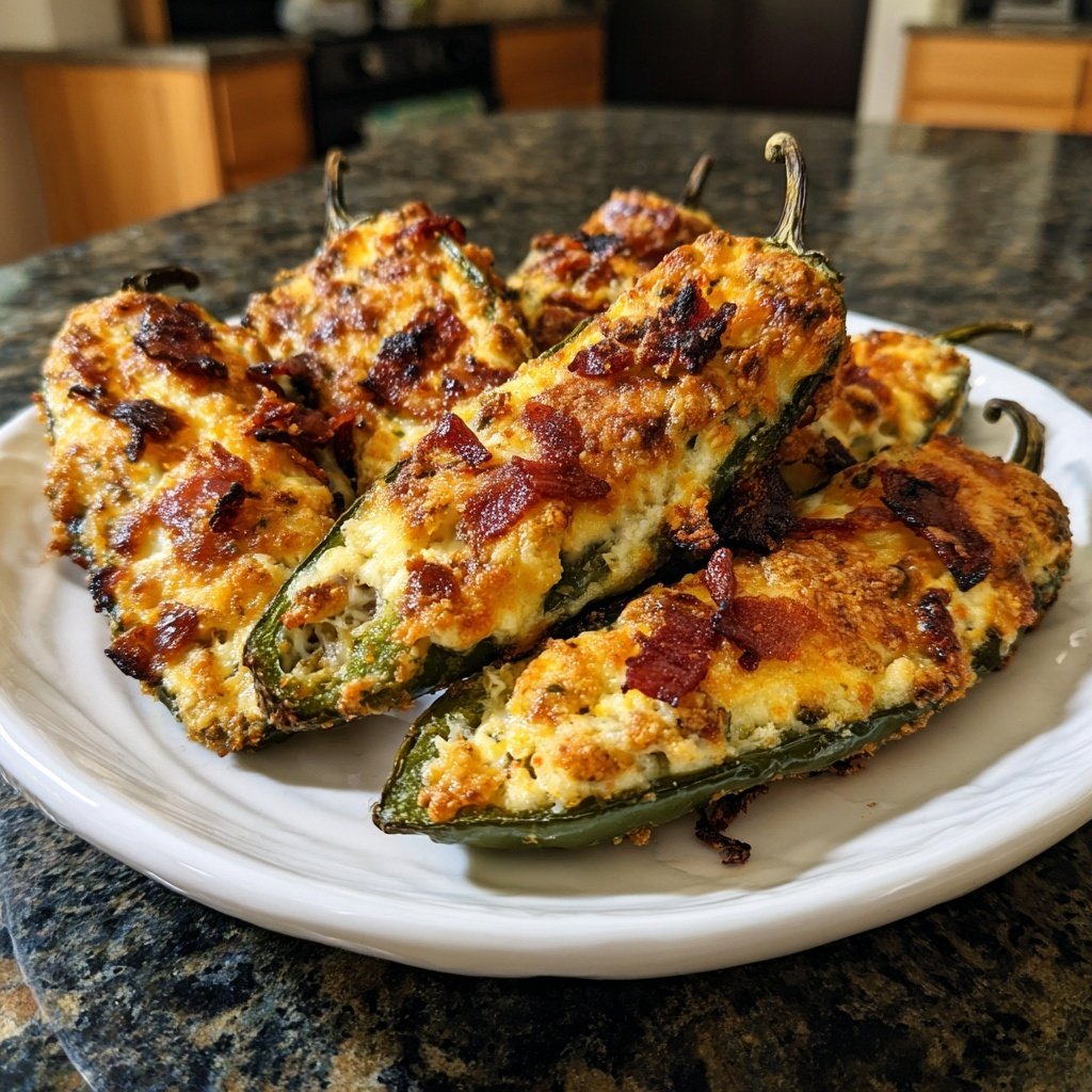 Speck umwickelt Jalapeño Popper