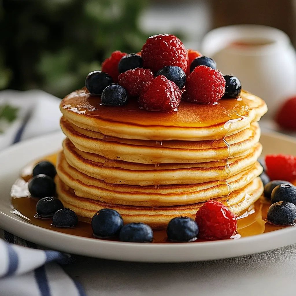 Fluffige glutenfreie Pfannkuchen