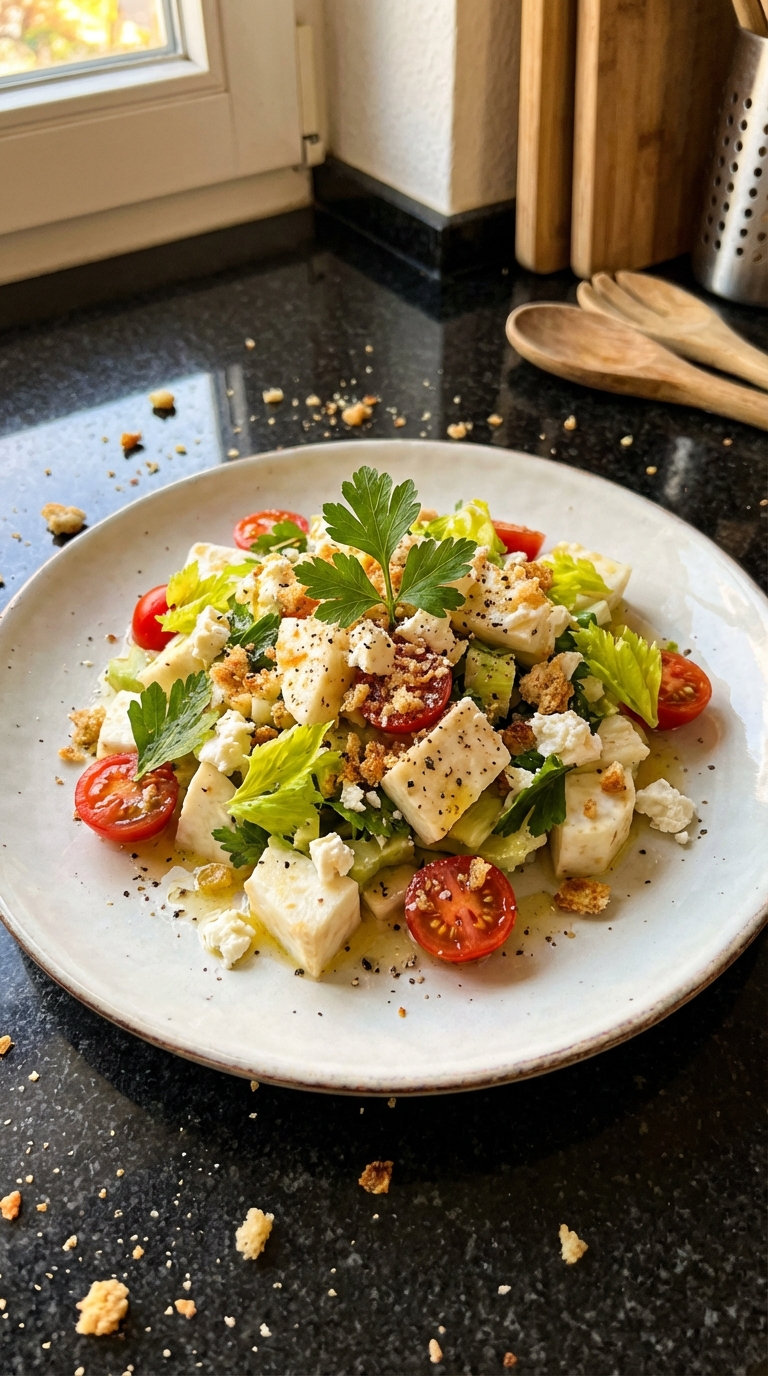 Sellerie Salat mit Feta