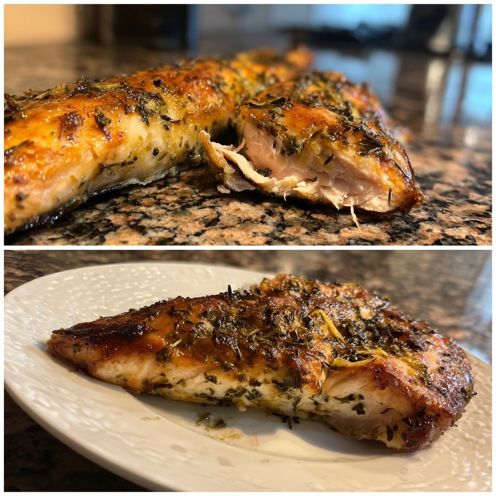 Lachsfilet mit Zitronenmarinade Airfryer