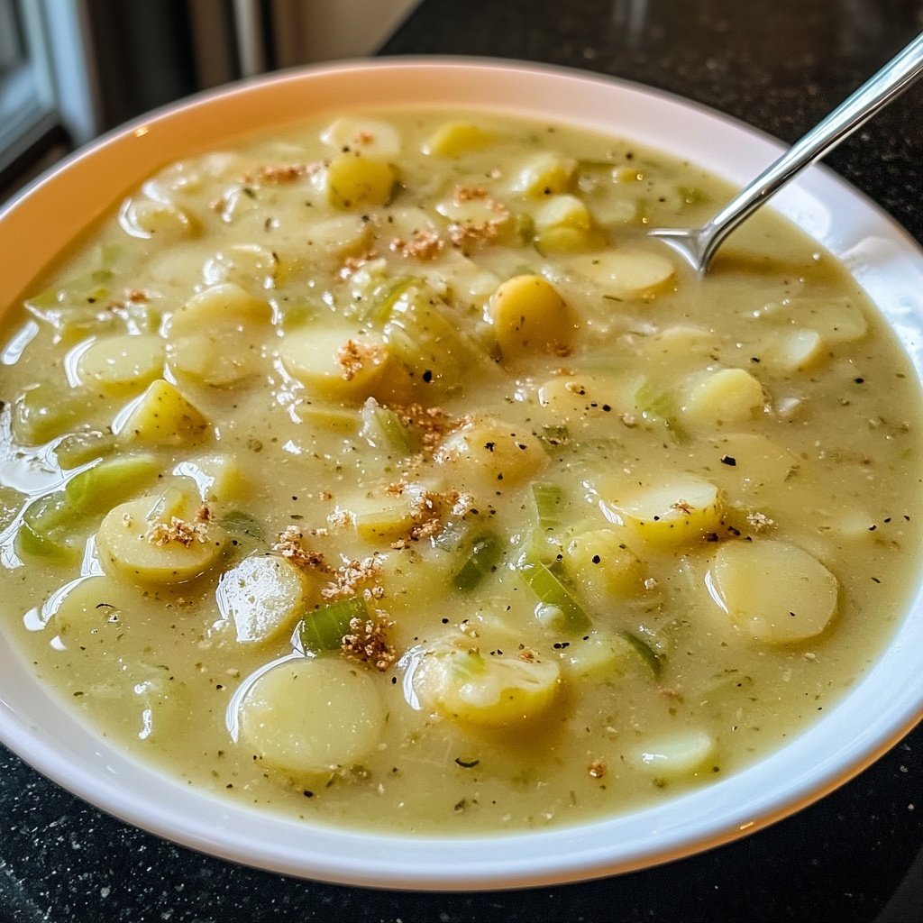 Kartoffel-Lauch-Suppe cremig