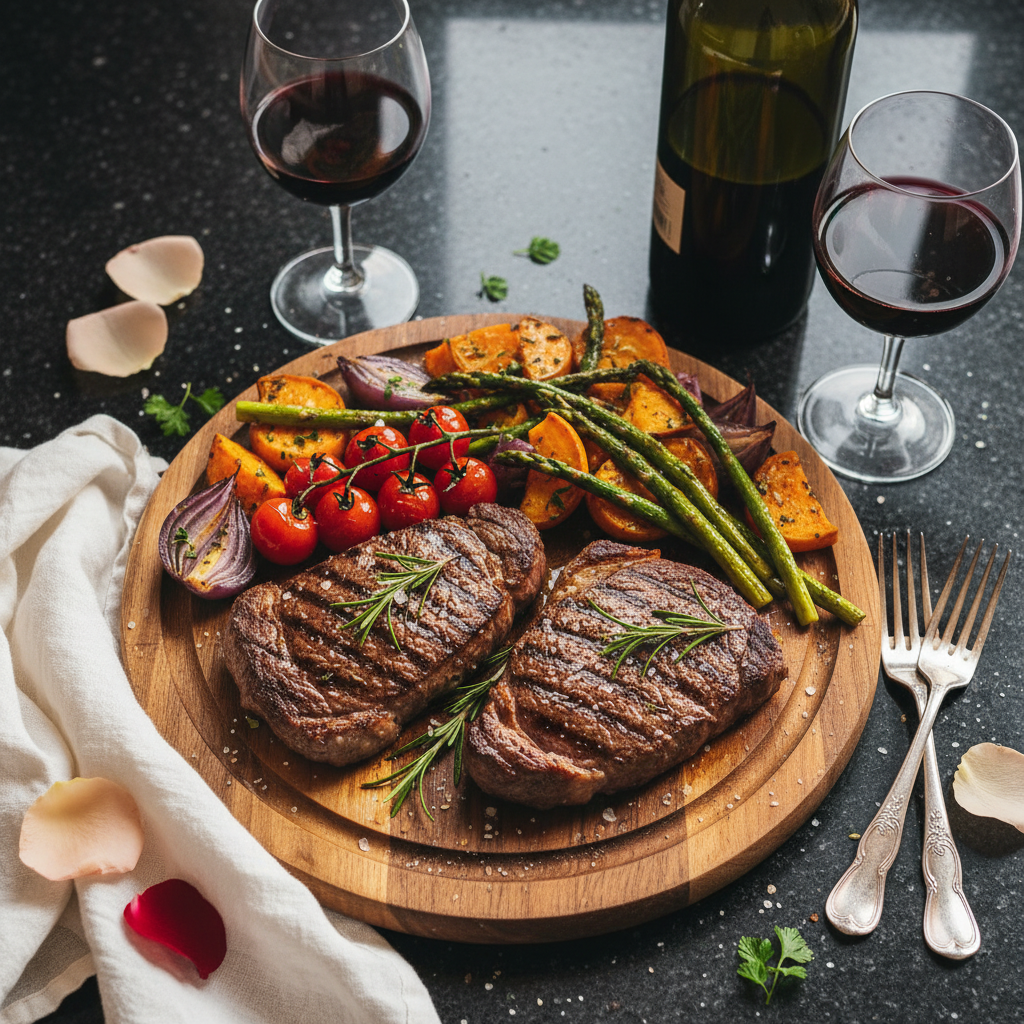 Valentinstags Abendessen für Zwei